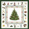 Wollenhaupt Neu & Zubehor | Christmas Evergreen, Servietten